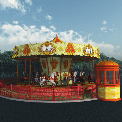 Amusement Park Carousel