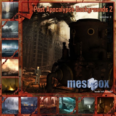 Post-Apocalypse Backgrounds Volume 2