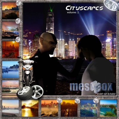Cityscapes Backgrounds Volume 1 