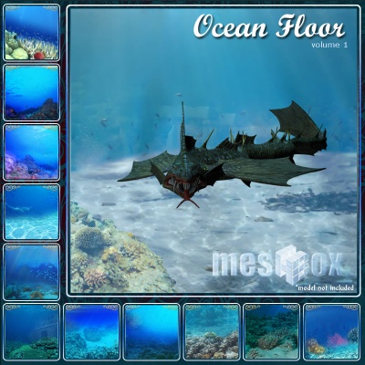 Ocean Floors Backgrounds Volume 1