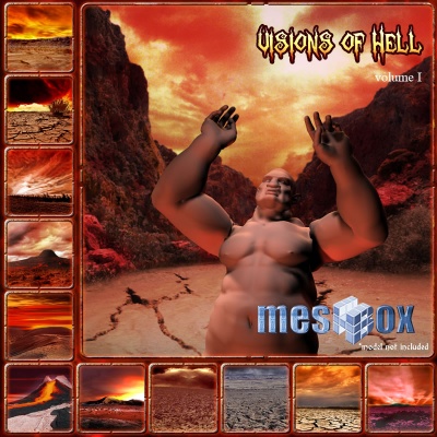 Visions of Hell Backgrounds Volume 1