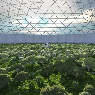 Generation Ship - Forest Dome