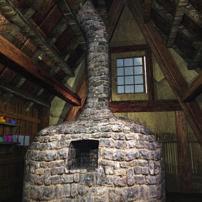 Medieval Village Glassblower