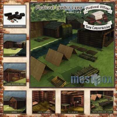 Medieval Village New Construction Volume 1 Complete Edition